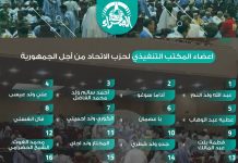 التركيبة الجديدة للمكتب التنفيذي للحزب الحاكم