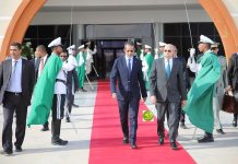 الرئيس غزواني يغادر إلى باماكو (الوفد المرافق)