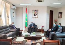 الكركرات: وزير الخارجية الموريتاني يستقبل السفير المغربي الكركرات: وزير الخارجية الموريتاني يستقبل السفير المغربي