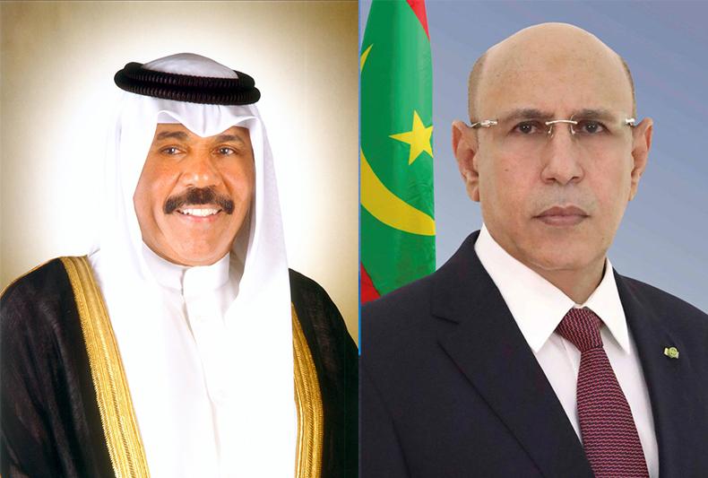 رئيس الجمهورية يجدد لأمير دولة الكويت حرص موريتانيا على تعزيز التعاون بين البلدين رئيس الجمهورية يجدد لأمير دولة الكويت حرص موريتانيا على تعزيز التعاون بين البلدين