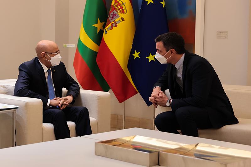 رئيس الجمهورية يجري مباحثات مع رئيس الحكومة الإسبانية رئيس الجمهورية يجري مباحثات مع رئيس الحكومة الإسبانية