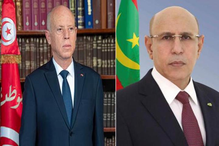 رئيس الجمهورية يجدد للرئيس التونسي حرص موريتانيا على تعزيز التعاون بين البلدين رئيس الجمهورية يجدد للرئيس التونسي حرص موريتانيا على تعزيز التعاون بين البلدين