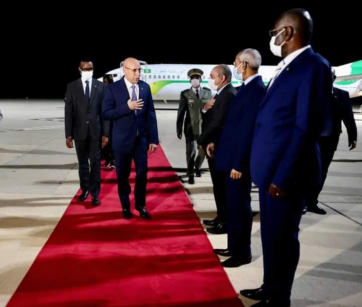 الرئيس غزواني يعود إلى نواكشوط بعد زيارة رسمية لإسبانيا الرئيس غزواني يعود إلى نواكشوط بعد زيارة رسمية لإسبانيا