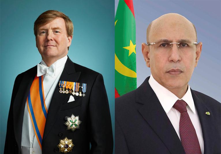 رئيس الجمهورية يجدد لملك هولندا حرص موريتانيا على تعزيز التعاون بين البلدين الصديقين رئيس الجمهورية يجدد لملك هولندا حرص موريتانيا على تعزيز التعاون بين البلدين الصديقين