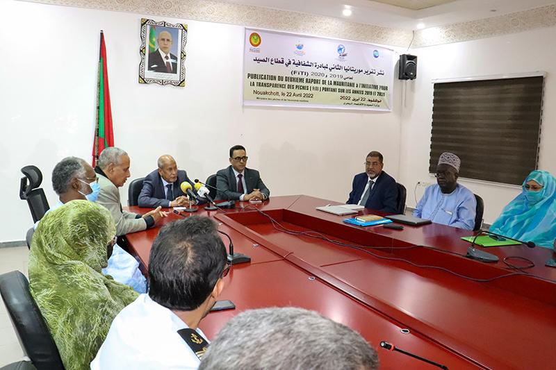 نشر تقرير موريتانيا الثاني لمبادرة الشفافية في قطاع الصيد لعامي 2019 و2020. نشر تقرير موريتانيا الثاني لمبادرة الشفافية في قطاع الصيد لعامي 2019 و2020.