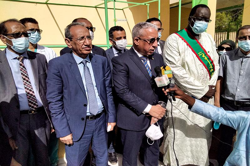 وزير الصحة يؤدي زيارة لبعض المصالح التابعة للقطاع في كيهيدي وزير الصحة يؤدي زيارة لبعض المصالح التابعة للقطاع في كيهيدي