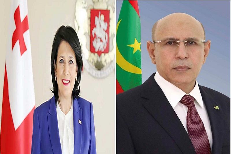 رئيس الجمهورية يهنئ رئيسة جورجيا بمناسبة عيد بلادها الوطني رئيس الجمهورية يهنئ رئيسة جورجيا بمناسبة عيد بلادها الوطني