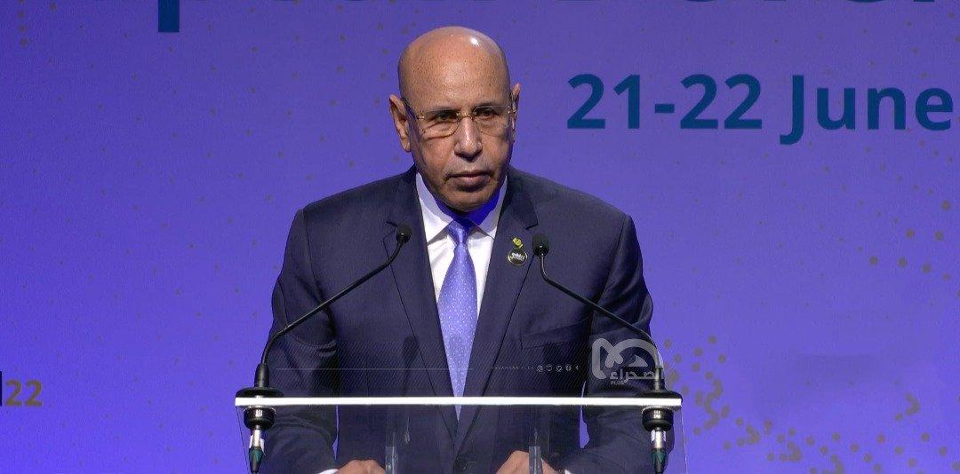 الرئيس غزواني: موريتانيا بحاجة إلى شراكات لتحويل مقدراتها إلى مصدر للنمو الرئيس غزواني: موريتانيا بحاجة إلى شراكات لتحويل مقدراتها إلى مصدر للنمو