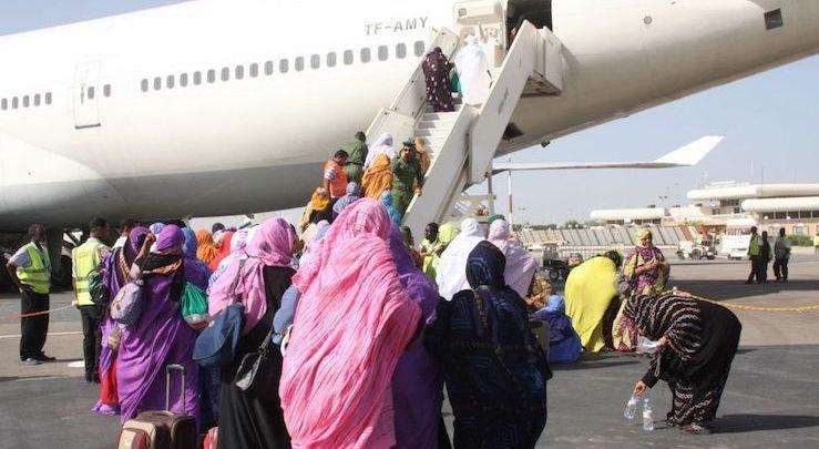 عبر 3 رحلات.. اكتمال وصول الحجاج الموريتانيين إلى المدينة المنورة عبر 3 رحلات.. اكتمال وصول الحجاج الموريتانيين إلى المدينة المنورة