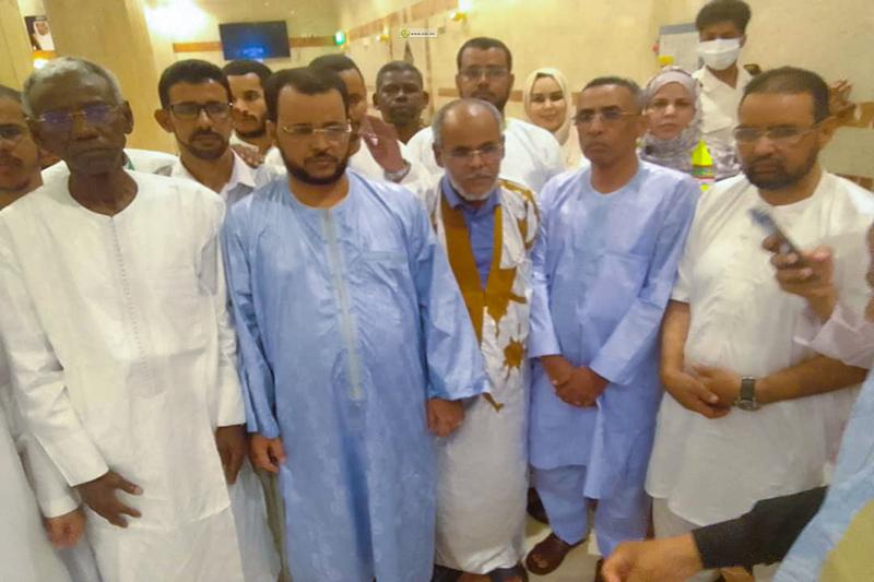 وزير الشؤون الإسلامية يطلع على أوضاع حجاجنا الميامين وزير الشؤون الإسلامية يطلع على أوضاع حجاجنا الميامين