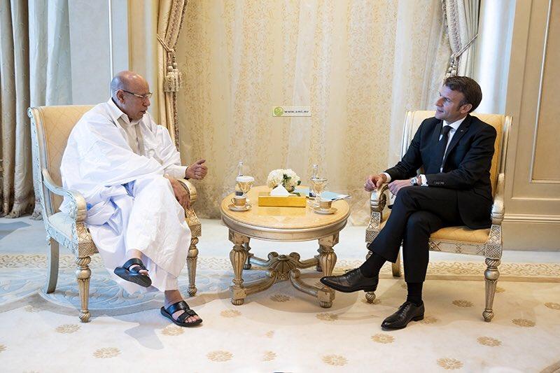 الرئيس غزواني: موريتانيا حريصة على تعزيز علاقات التعاون مع فرنسا الرئيس غزواني: موريتانيا حريصة على تعزيز علاقات التعاون مع فرنسا