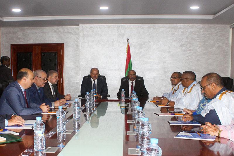 رئيس الجمعية الوطنية يجري مباحثات مع رئيس مجلس المستشارين بالمملكة المغربية رئيس الجمعية الوطنية يجري مباحثات مع رئيس مجلس المستشارين بالمملكة المغربية