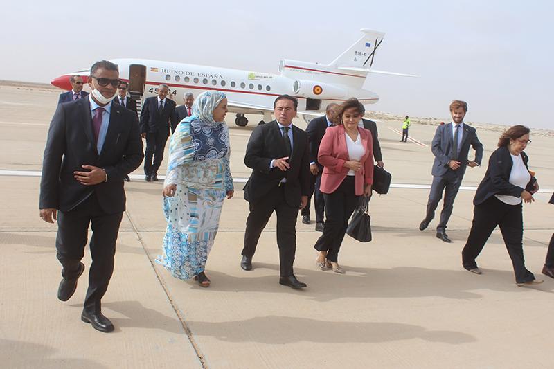 وزير الشؤون الخارجية الاسباني يبدأ زيارة لبلادنا وزير الشؤون الخارجية الاسباني يبدأ زيارة لبلادنا