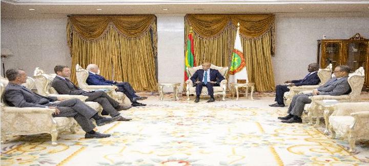 الرئيس غزواني يستقبل المبعوث الأممي الخاص بملف الصحراء الرئيس غزواني يستقبل المبعوث الأممي الخاص بملف الصحراء