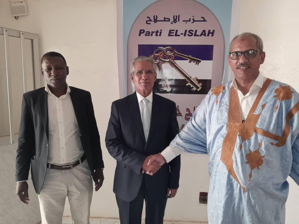 أحزاب سياسية تستقبل مبعوث زعيم البوليساريو أحزاب سياسية تستقبل مبعوث زعيم البوليساريو