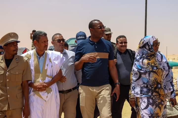 وزير الإسكان يطلع على تقدم الأشغال في القطاع 22 بمقاطعة توجنين وزير الإسكان يطلع على تقدم الأشغال في القطاع 22 بمقاطعة توجنين