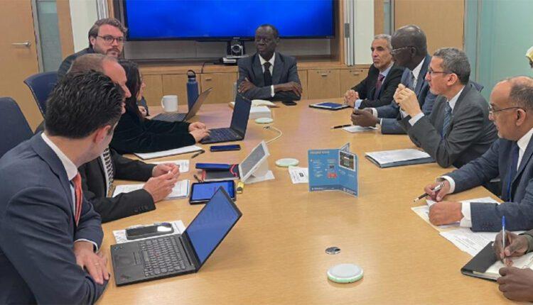 واشنطن: جلسة عمل بين وفد موريتاني وبعثة من صندوق النقد الدولي واشنطن: جلسة عمل بين وفد موريتاني وبعثة من صندوق النقد الدولي