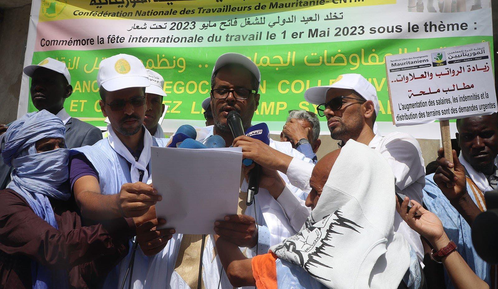 ولد الرباني: الشغيلة الموريتانية حققت مكاسب مهمة خلال السنة الماضية ولد الرباني: الشغيلة الموريتانية حققت مكاسب مهمة خلال السنة الماضية