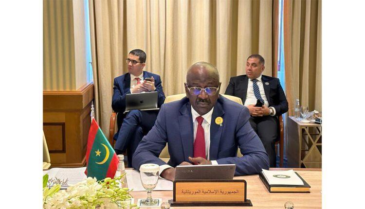 موريتانيا تشارك في اجتماع عربي لدعم فلسطين موريتانيا تشارك في اجتماع عربي لدعم فلسطين