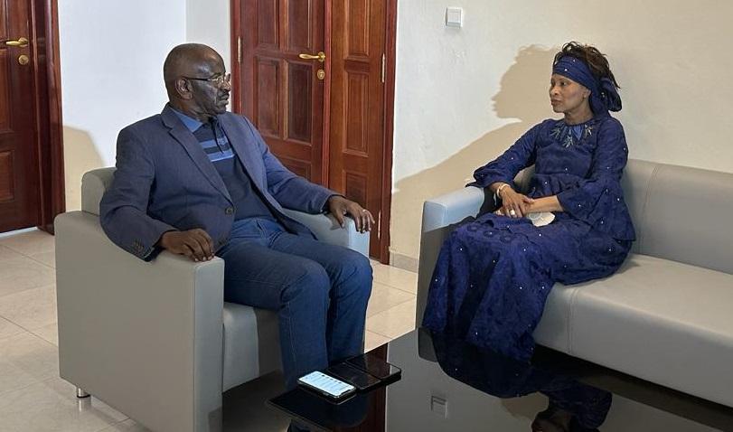 مباحثات موريتانية – سنغالية وجولة على جسر روصو مباحثات موريتانية – سنغالية وجولة على جسر روصو