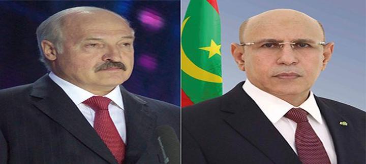 رئيس الجمهورية يؤكد حرص موريتانيا على تطوير علاقاتها مع روسيا البيضاء رئيس الجمهورية يؤكد حرص موريتانيا على تطوير علاقاتها مع روسيا البيضاء