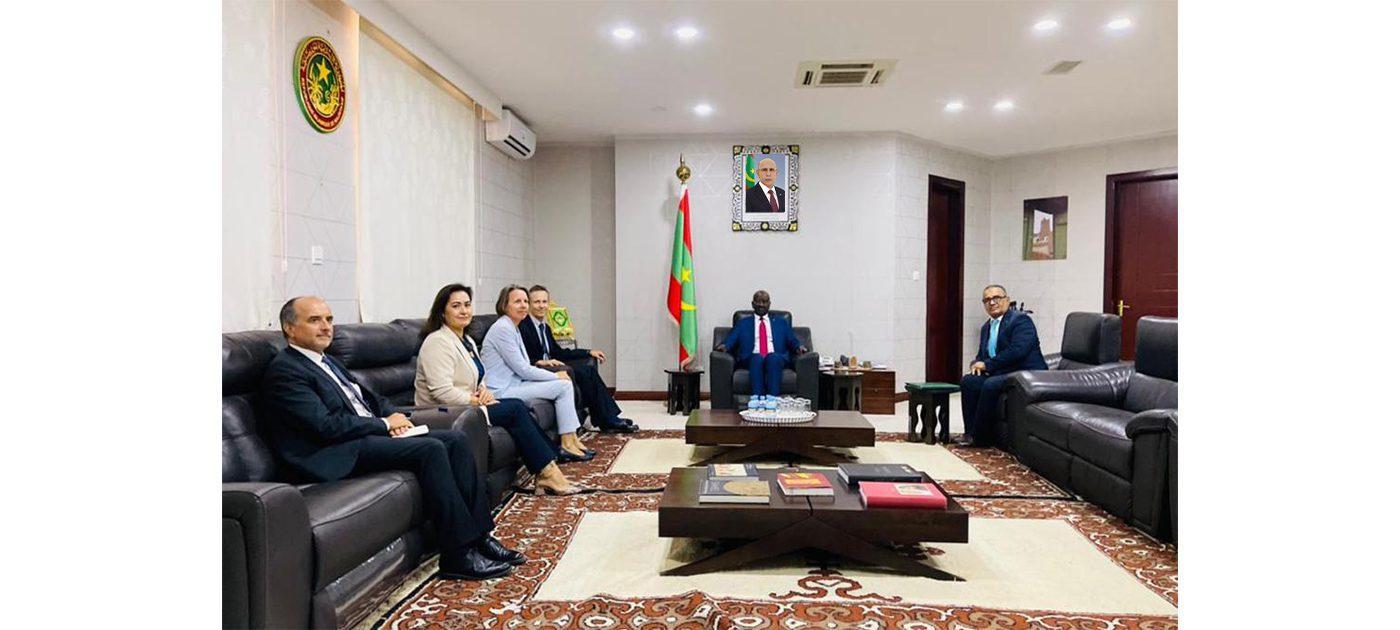 وزير الشؤون الخارجية يستقبل رئيس بعثة الاتحاد الأوروبي وزير الشؤون الخارجية يستقبل رئيس بعثة الاتحاد الأوروبي