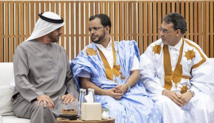 ولد الغزواني يعزي بن زايد في وفاة شقيقه ولد الغزواني يعزي بن زايد في وفاة شقيقه