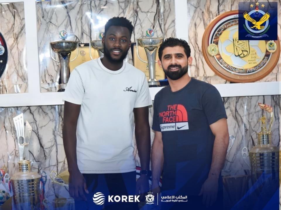 المدافع الموريتاني بكاري أنجاي ينضم لنادي القوة الجوية العراقي المدافع الموريتاني بكاري أنجاي ينضم لنادي القوة الجوية العراقي