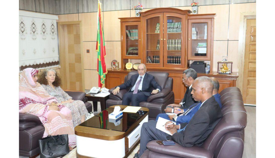 وزير العدل يستقبل منسقة الأمم المتحدة المقيمة في نواكشوط وزير العدل يستقبل منسقة الأمم المتحدة المقيمة في نواكشوط