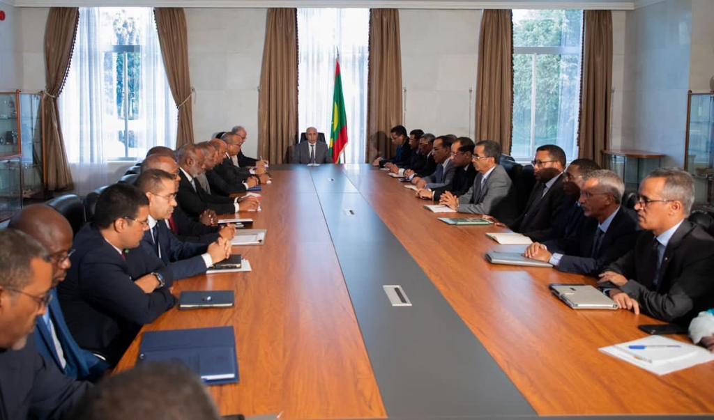 هذا ما قاله الرئيس غزواني خلال لقائه بالأمناء العاميين للوزرات هذا ما قاله الرئيس غزواني خلال لقائه بالأمناء العاميين للوزرات