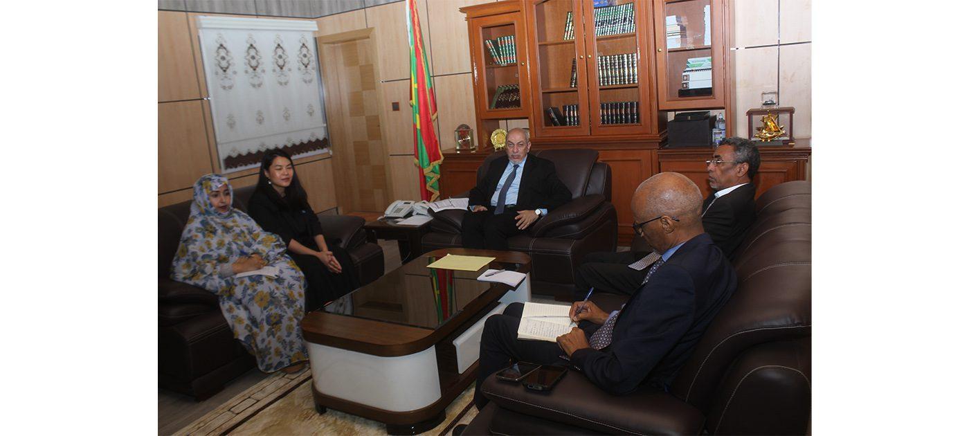 وزير العدل يلتقي رئيسة مكتب الأمم المتحدة لمكافحة الجريمة المنظمة والمخدرات وزير العدل يلتقي رئيسة مكتب الأمم المتحدة لمكافحة الجريمة المنظمة والمخدرات