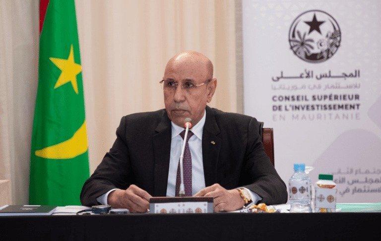 الرئيس غزواني يترأس الاجتماع الثاني للمجلس الأعلى للاستثمار الرئيس غزواني يترأس الاجتماع الثاني للمجلس الأعلى للاستثمار