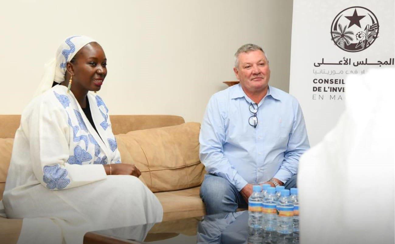 الرئيس المدير العام لـ “كينروس” يجدد التزامه بالاستثمار في موريتانيا الرئيس المدير العام لـ “كينروس” يجدد التزامه بالاستثمار في موريتانيا