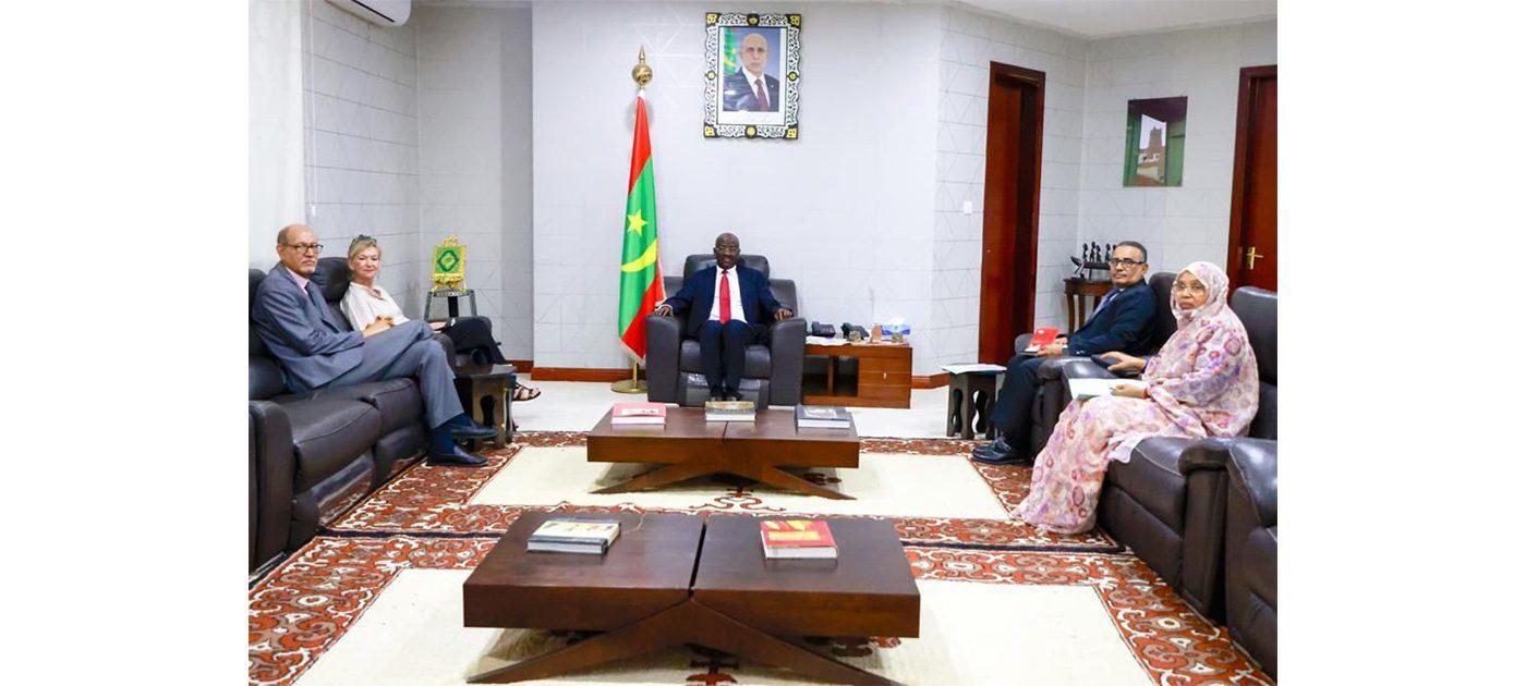 وزير الشؤون الخارجية يستقبل سفيرة مملكة السويد وزير الشؤون الخارجية يستقبل سفيرة مملكة السويد