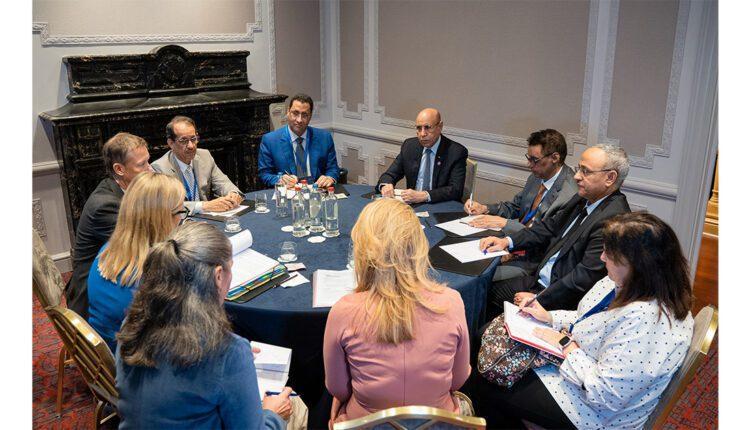 بروكسل: الرئيس غزواني يجري محادثات مع عدد من المسؤولين الأوروبيين بروكسل: الرئيس غزواني يجري محادثات مع عدد من المسؤولين الأوروبيين