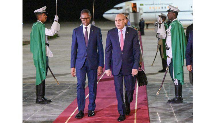 قادما من بروكسل.. الرئيس غزواني يعود إلى العاصمة نواكشوط قادما من بروكسل.. الرئيس غزواني يعود إلى العاصمة نواكشوط