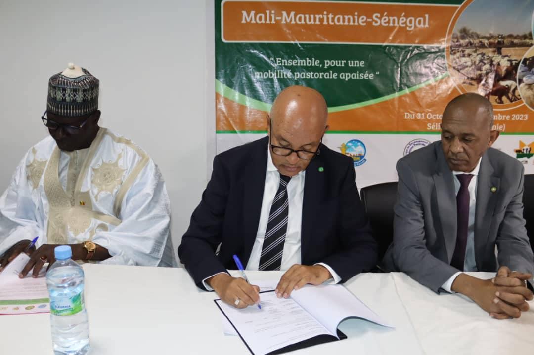 موريتانيا توقع اتفاقيات مع مالي والسنغال في المجال الرعوي موريتانيا توقع اتفاقيات مع مالي والسنغال في المجال الرعوي