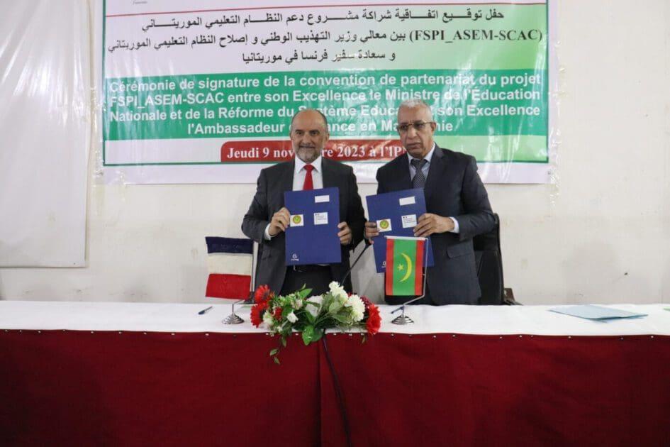 اتفاق تعاون في مجال التعليم بين وزارة التهذيب وسفارة فرنسا اتفاق تعاون في مجال التعليم بين وزارة التهذيب وسفارة فرنسا