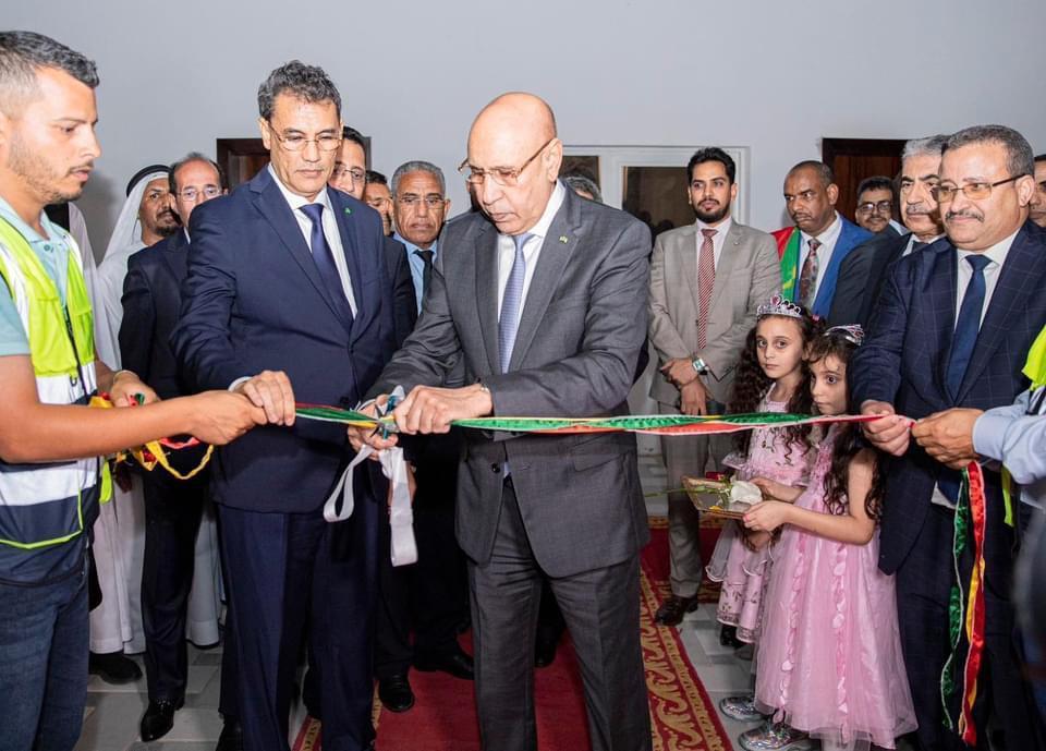 الرئيس غزواني يدشن مقرا جديدا للسفارة الموريتانية بالإمارات (صور)