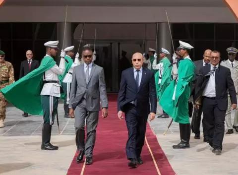 الرئيس غزواني يتوجه إلى ولاية آدرار لإطلاق مشاريع تنموية الرئيس غزواني يتوجه إلى ولاية آدرار لإطلاق مشاريع تنموية