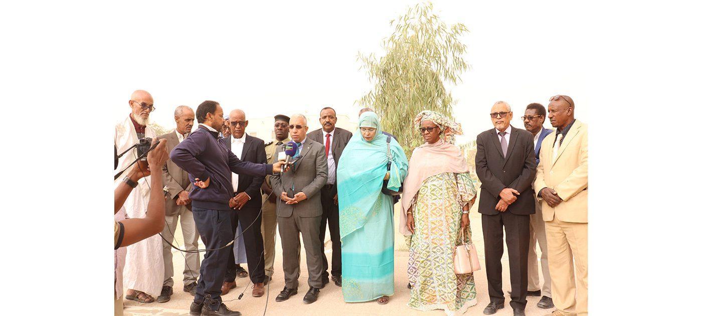 وزير التهذيب الوطني يزور ثانوية الامتياز-1 في نواكشوط الغربية وزير التهذيب الوطني يزور ثانوية الامتياز-1 في نواكشوط الغربية