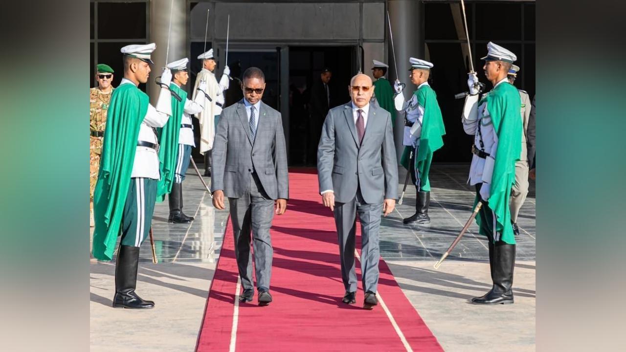 الرئيس غزواني يبدأ زيارة لولاية كوركول (الوفد المرافق) الرئيس غزواني يبدأ زيارة لولاية كوركول (الوفد المرافق)