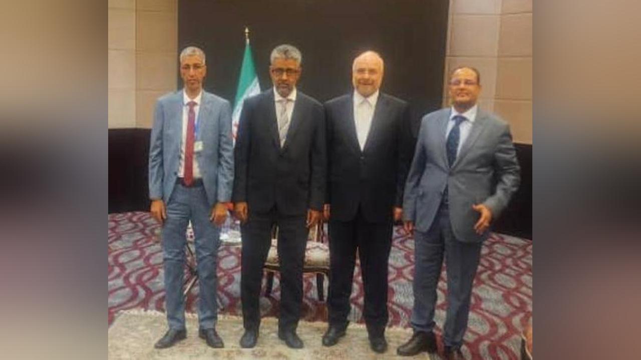 وفد من البرلمان الموريتاني يشارك في اجتماع حول فلسطين في طهران (صور)