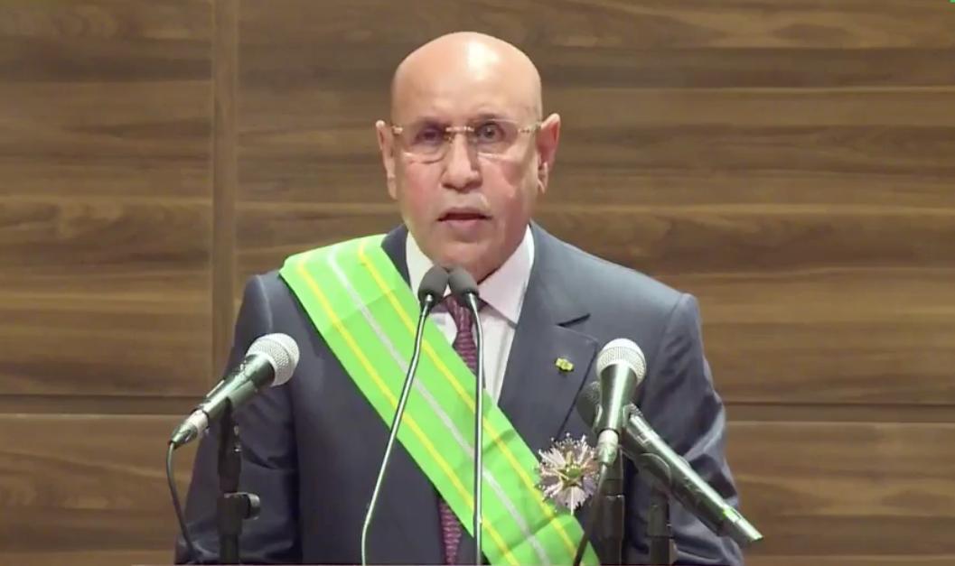تنصيب محمد ولد الغزواني لولاية رئاسية جديدة تنصيب محمد ولد الغزواني لولاية رئاسية جديدة