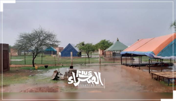 تساقطات مطرية جديدة على مناطق بخمس ولايات (مقاييس) تساقطات مطرية جديدة على مناطق بخمس ولايات (مقاييس)