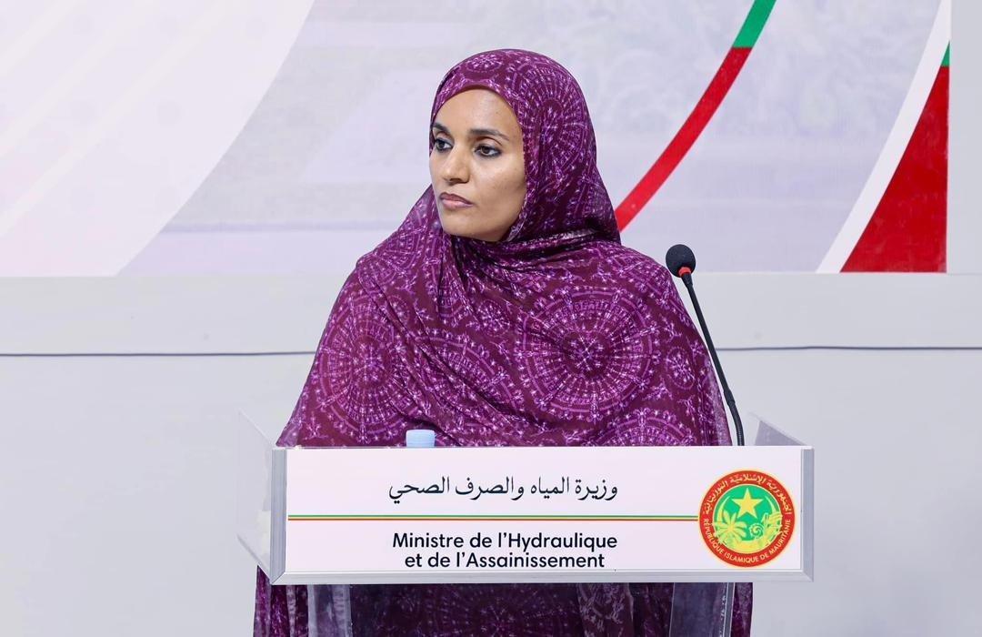 وزيرة المياه: هدفنا الأساسي توفير إنتاج مستمر وكاف من المياه لانواكشوط وزيرة المياه: هدفنا الأساسي توفير إنتاج مستمر وكاف من المياه لانواكشوط