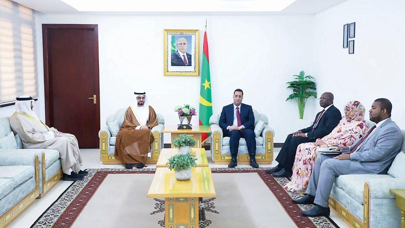 موريتانيا والإمارات تبحثان التعاون في الشؤون الإسلامية موريتانيا والإمارات تبحثان التعاون في الشؤون الإسلامية