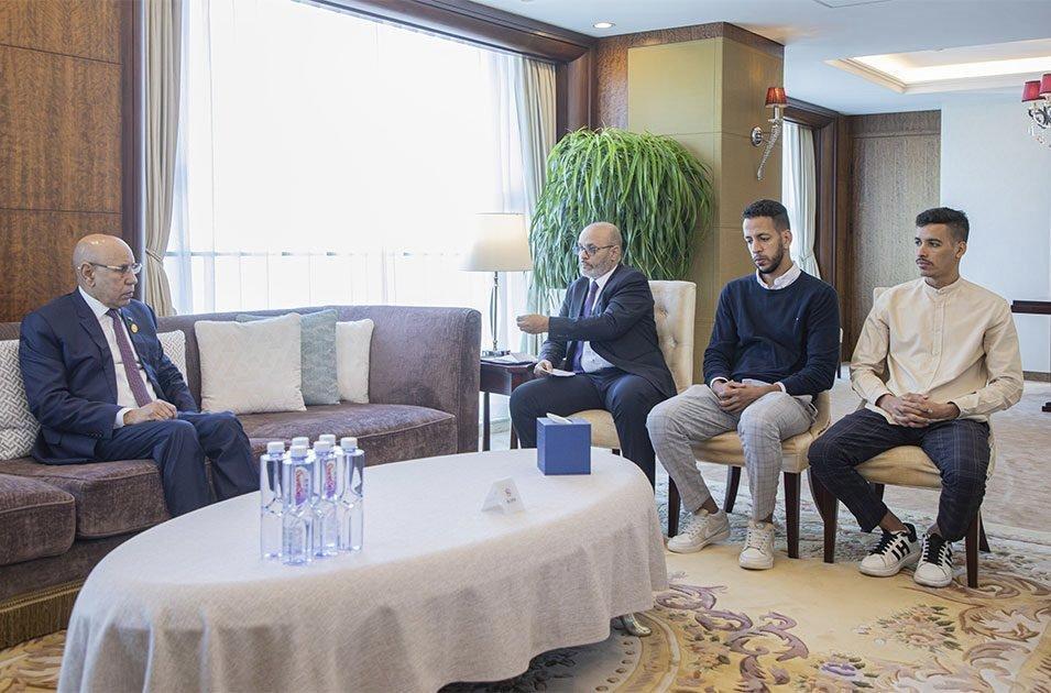 في لقاء بممثليهم.. الرئيس غزواني يعد بتحسين ظروف الطلاب في الصين في لقاء بممثليهم.. الرئيس غزواني يعد بتحسين ظروف الطلاب في الصين