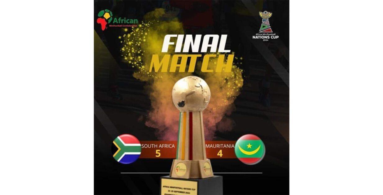 المنتخب الموريتاني وصيفا لبطولة أمم افريقيا لكرة القدم المصغرة المنتخب الموريتاني وصيفا لبطولة أمم افريقيا لكرة القدم المصغرة