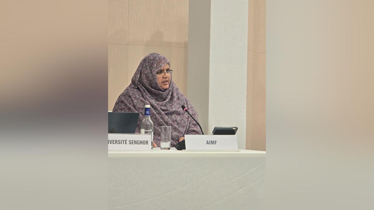 باريس: منت عبد المالك تطالب بتعزيز دور التجمعات المحلية والجهوية باريس: منت عبد المالك تطالب بتعزيز دور التجمعات المحلية والجهوية